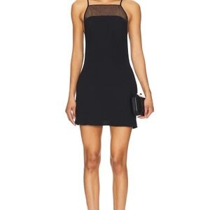 Amanda Uprichard Black Mini Dress